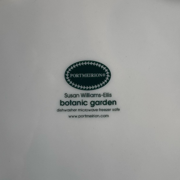 Portmeirion Botanic Garden 12 Inch Egg Shaped Devilled Egg Server Platter - Picture 11 of 12